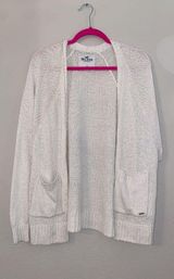 Hollister Oversized White Cardigan Photo 0