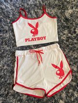 Cute & Sexy Two Piece Set White Size M Photo 0