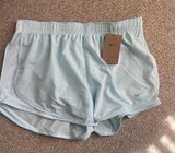 Nike Women’s Dri-Fit Light Blue Athletic Tempo Brief-Lined Running Shorts Sz XL Photo 0