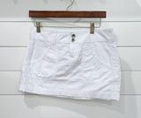 No Boundaries NWT  Y2K Style White Thin Mini Skirt Low Rise Junior’s Size 5 Photo 0