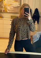 LNA Leopard Print Long Sleeve Photo 0