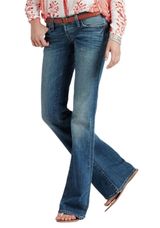 Lucky Brand Lil Maggie Flare Jeans Womens 0 Medium Wash Flare Stretch Western Photo 0