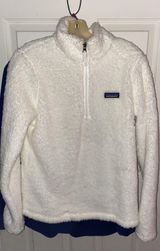 Patagonia White Fuzzy quarter zip Photo 0
