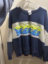 Toy Story Disney Pixar sweatshirt Blue Size M Photo 0