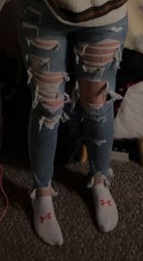 American Eagle super hi rise jegging Photo 0