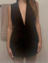 Michael Kors Black Blazer Vest size small Photo 0