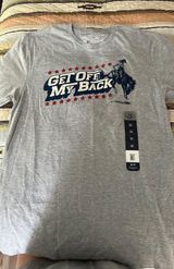 Western Graphic Tee Gray Size M Photo 0