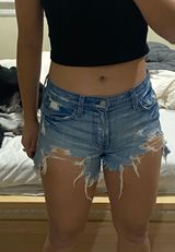 7 For All Mankind Jean Shorts Photo 0