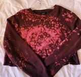 Bleached crewneck Red Size M Photo 0