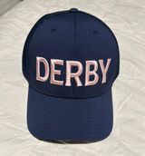 Kentucky Derby Ball Cap Hat Navy W Pink Letters SOLD OUT Photo 0