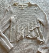 Free People Cropped Sweater Photo 0