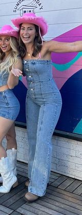 Denim Jumpsuit Photo 0