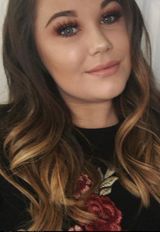 Madison Leigh Rose Appliqué Shift Dress Photo 0