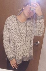 Miracle USA Light Tan Sweater Hoodie Photo 0