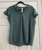 Blooming Jelly V-neck ruffle top Photo 0