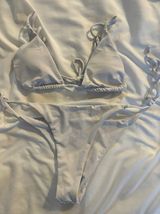 White Bikini Size M Photo 0