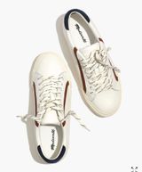 Madewell Sidewalk Low-Top Sneakers in Leather and Suede Size 9 Photo 0