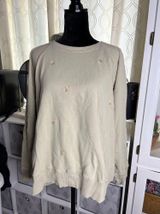 Aerie  Oversized Pullover Crewneck Sweatshirt Photo 0