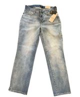NYDJ NWT Curves 360ā Slim Straight Ankle Jeans w/ Side Slits Light Wash Size 8 Photo 0