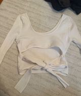 Heart and Hips  open back tied crop top Photo 0