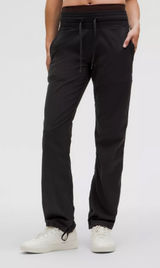 Lululemon Dance Studio Mid-Rise Pant Lightweight, 2-way stretch Black Size 10 Photo 0