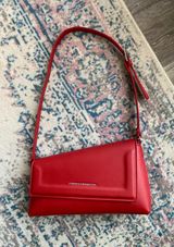 French Connection Red Shoulder Bag Photo 0