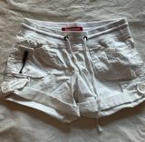 White Cargo Shorts Photo 0