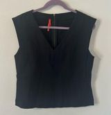 Spanx Women's Black Sleeveless V-Neckline Top Size Large Photo 0