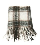 NWT Plaid Fringe scarf Photo 0