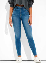 American Eagle Outfitters Super Hi-Rise Jeggings Size 4 Regular Photo 0