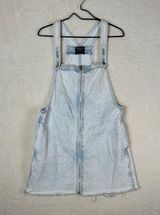 Abercrombie & Fitch Y2K Denim Jumper Overall Skirt Preppy Photo 0