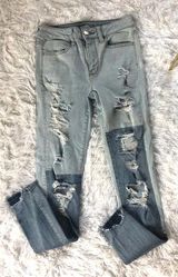 American Eagle Outfitters Two Toned Jeans Photo 0