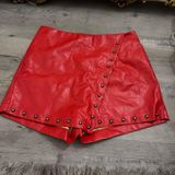 Vestique Red Skort Leather Photo 0