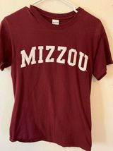 Mizzou Tee Shirt Red Photo 0