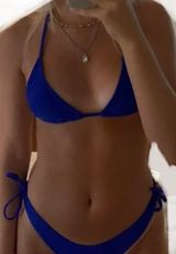 Bikini Set Blue Size XS Photo 0