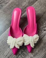 Pink Kitten Heels Size 7.5 Photo 0