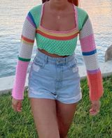 Amazon crochet top Photo 0