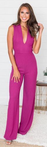 Pink Lily Jumpsuit Photo 0