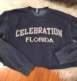 Gildan Celebration Florida Crop Sweatshirt Photo 0