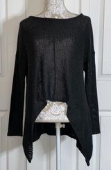 Chandelier Skull Bling Oversized Sweater Black Photo 0