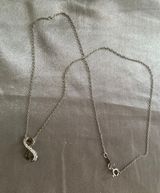 Silver  Sign Necklace Photo 0