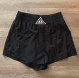 FP Movement Black High Waisted Logo Shorts Photo 0