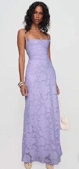 princess polly lilac floral max dress Photo 0