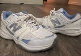 New Balance Vintage Light Blue Tennis Shoes Photo 0