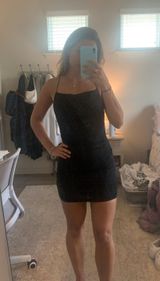 Amazon Black Backless Dress Photo 0