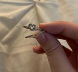 Pandora 2 Piece Heart Ring Photo 0