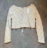 NWT American Eagle Crochet Sweater  Photo 0