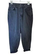 BDG Urban Outfitters Black High Rise Mom Jeans size 28 Photo 0