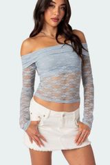 Edikted  Off-The-Shoulder Top Photo 0