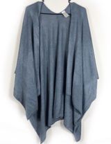 Simply Noelle Gray Knit Shawl Photo 0